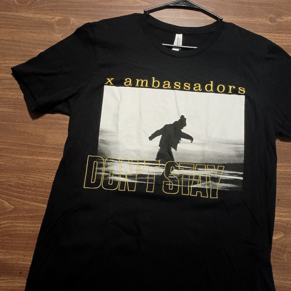 X AMBASSADORS T-SHIRT - Large // Rock band music graphic tee shirt - Picture 5 of 7